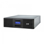 Eaton 9E UPS, 6000 VA, 5400 W, Input: Hardwired, Outputs: Hardwired, (8) C13, (2) C19, Rack, 3U, Rack-mounting kit included | Eaton