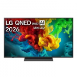 LG evo AI QNED83, 55'', 4K UHD, QNED Mini LED, juodas - Televizorius