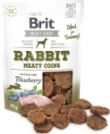 BRIT Meat Jerky Coins Rabbit - skanėstas &scaron;uniui - 80g