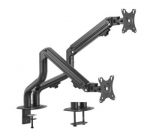 GEMBIRD MA-DA2-02 Adjustable desk 2-display mounting arm tilting 17-32inch up to 8 kg