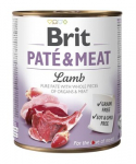 BRIT Pat&eacute; and Meat su ėriena - &scaron;lapias &scaron;unų maistas - 800g