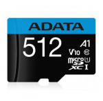 MEMORY MICRO SDXC 512GB W/AD./AUSDX512GUICL10A1-RA1 ADATA