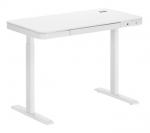 Reguliuojamo auk&scaron;čio stalas Up Up Balder II Baltas