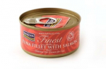 FISH4CATS Tuna fillet with salmon - &scaron;lapias kačių maistas - 70g