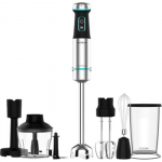 Cecotec | Hand Blender | Power TitanBlack 1200 XL PerfectCream and Crush | Hand Blender | 1200 W | Stainless steel/Black