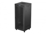 LANBERG rack cabinet 19 free-standing 37U 800x800 flat pack mesh door LCD black