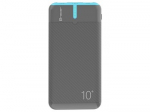 PowerBank EnerGo 10000mAh gray-blue