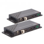 HDMI Ilgintuvas - LINDY 300m/1000m &Scaron;viesolaidinis HDMI 4K60, IR, RS232, Garsui