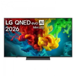 LG evo AI QNED83, 65'', 4K UHD, QNED Mini LED, juodas - Televizorius