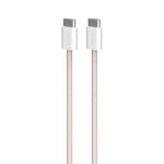 Puro Fabrik 2.0, USB-C to USB-C, 60 W, rožinis - Laidas