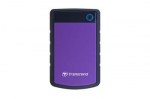 TRANSCEND 4TB StoreJet 25H3 USB 3.0 2.5 Rubber Case Anti-Shock Purple