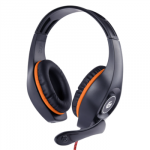Gembird Gaming headset with volume control GHS-05-O Built-in microphone Orange/Black 3.5 mm 4-pin Wired Over-Ear