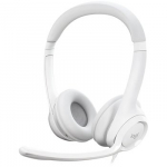 Logitech | USB Computer Headset | H390 | Wired | Over-Ear | Microphone | Noise canceling | Off-white