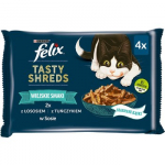 FELIX Tasty Shreds su la&scaron;i&scaron;a ir tunu - 4x 80g