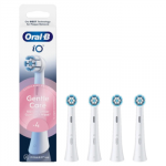 Oral-B | Replaceable toothbrush heads | iO Gentle Care | Heads | For adults | Number of brush heads included 4 | Number of teeth brushing modes Does not apply | White