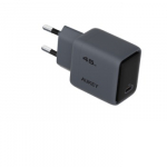 Wall Charger 45W USB-C, PD GaN By Aukey Dark Grey