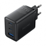 MOBILE CHARGER WALL 65W USB/3P BLACK FERB0-EU VENTION