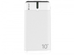 Power bank EnerGo 10000mAh white-black