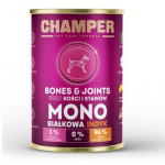 CHAMPER Bones and Joints Monoprotein Turkey - drėgnas ėdalas &scaron;unims - 400g