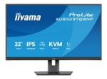 IIYAMA XUB3297QSNP-B1 32inch IPS-panel 2560x1440 350cd/m USB-C Dock LAN/95W PD/DP-OUT KVM USB 3x3.2+1xC 1ms