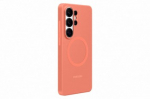 Samsung Galaxy S26 Ultra Silicone Magnet Cover Coral Red