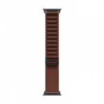 49mm Burgundy Alpine - Loop - Small - Black Titanium Finish