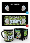 RICK AND MORTY Get Schwifty puodelis | Reaguojantis į kar&scaron;tį