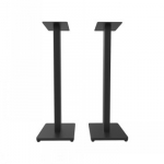 KANTO AUDIO 28" UNIVERSAL BOOKSHELF SPEAKER FLOOR STAND - BLACK (PAIR)