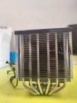 [buvo pažeistas: Įdėtas į naują kompiuterį, transportuojant buvo sulenktas ir atlenktas] Deepcool AK620 Digital SE | Black | Intel, AMD