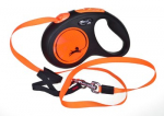 FLEXI New Neon S - automatinis pavadėlis - 5 m