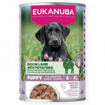 EUKANUBA Life Care Puppy Rich in lamb and potatoes - drėgnas ėdalas &scaron;unims - 400g