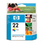 HP nr 22 original Ink cartridge C9352AE ABE color 5ml PSC 1410 Deskjet 3940
