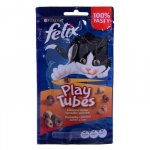 FELIX Play Tubes Chicken, Liver - sausas kačių ėdalas - 50 g