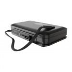 Newell LCD dviejų kanalų įkroviklis su maitinimo bloku ir SD kortelių skaitytuvu NP-FZ100 akumuliatoriams, skirtas Sony