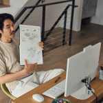 HP 24-cr0312nw AMD Ryzen&trade; 5 7520U 60,5 cm (23,8") 1920 x 1080 px viskas viename kompiuteris 16 GB LPDDR5-SDRAM 512 GB SSD Windows 11 Home Wi-Fi 6 (802.11ax) Balta