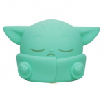 Star Wars Grogu SquishyGlo silikoninė lempa (įkraunama) | 15 cm