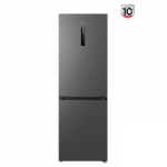 TCL Refrigerator | RP340BSD1 | Energy efficiency class D | Free standing | Combi | Height 185 cm | No Frost system | Fridge net capacity 223 L | Freezer net capacity 117 L | Display | 35 dB | Grey