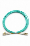 Optical patchcord LC-LC OM4 duplex 1m
