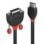 HDMI Laidas - LINDY Black Line HDMI M/M DVI-D, 1920x1200 60Hz, 5 m, Juodas
