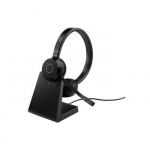 Ausinės - Jabra Evolve 65 TE Stereo Ausinės (dual Bluetooth, 30m range)