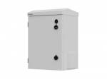 Lanberg WAH1-3450-00S sieninė Rack spinta 10" hermeti&scaron;ka IP55, skirta montuoti ant sienos/stulpo, 340x250x500 pilka (surinkta)