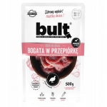 BULT Rich in quail - drėgnas ėdalas &scaron;unims - 500g