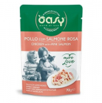 OASY More Love Chicken with salmon - &scaron;lapias kačių maistas - 70g