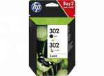 HP 302 original Ink cartridge X4D37AE 301 Combo 2-Pack BLISTER