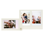 instax mini koliažinis nuotraukų rėmelis, baltas (3 nuotraukos)
