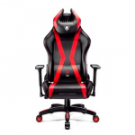 Diablo X-HORN 2.0. Įprasta juodai raudona žaidimų kėdė