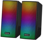 PC SPEAKERS SPITFIRE 2. 0 6W LED USB