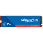 SSD POWERED BY SANDISK WD Blue SN5100 2TB M.2 2280 PCIe Gen4 x4 NVMe QLC 3D, Read/Write: 7100/6700 MBps, IOPS 1000K/1300K, TBW: 900