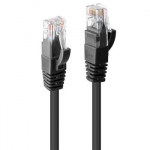 Tinklo Kabelis - LINDY Cat.6 U/UTP Tinklo Kabelis, RJ45, M/M, 250MHz, 20 m, Juodas