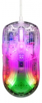 DELTACO GAMING DM330 RGB permatoma žaidimų pelė | 1000 DPI